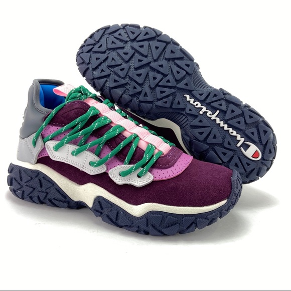 purple champion shoes